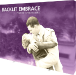 Picture of Embrace 10ft Backlit Full Height Push-Fit Tension Fabric Display