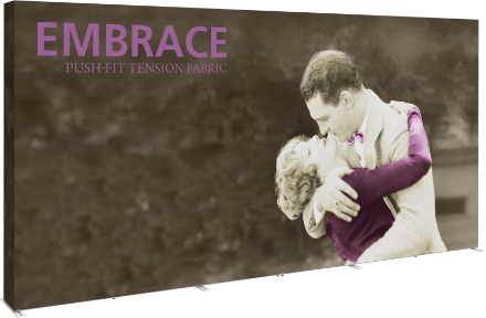 Picture of Embrace 15ft Full Height Push-fit Tension Fabric Display