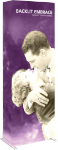 Picture of Embrace 2.5ft Backlit Full Height Push-Fit Tension Fabric Display