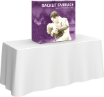Picture of Embrace 2.5ft Backlit Tabletop Push-Fit Tension Fabric Display