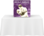 Picture of Embrace 2.5ft Backlit Tabletop Push-Fit Tension Fabric Display