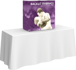 Picture of Embrace 2.5ft Backlit Tabletop Push-Fit Tension Fabric Display