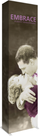 Picture of Embrace 2.5ft Extra Tall Push-Fit Tension Fabric Display
