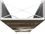Picture of Embrace 2.5ft Extra Tall Push-Fit Tension Fabric Display