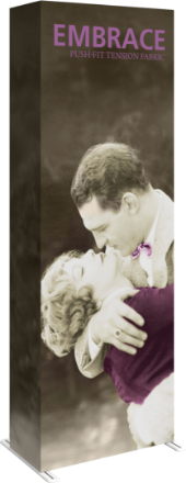 Picture of Embrace 2.5ft Full Height Push-Fit Tension Fabric Display