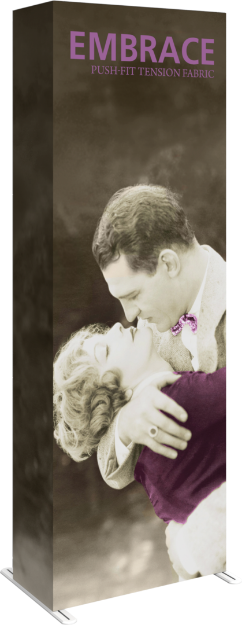 Picture of Embrace 2.5ft Full Height Push-Fit Tension Fabric Display