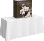 Picture of Embrace 2.5ft Square Tabletop Push-Fit Tension Fabric Display