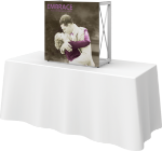 Picture of Embrace 2.5ft Square Tabletop Push-Fit Tension Fabric Display