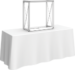 Picture of Embrace 2.5ft Square Tabletop Push-Fit Tension Fabric Display