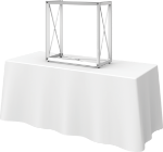 Picture of Embrace 2.5ft Square Tabletop Push-Fit Tension Fabric Display