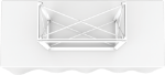 Picture of Embrace 2.5ft Square Tabletop Push-Fit Tension Fabric Display