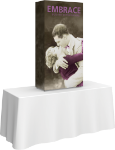 Picture of Embrace 2.5ft Tabletop Push-Fit Tension Fabric Display