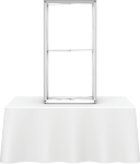 Picture of Embrace 2.5ft Tabletop Push-Fit Tension Fabric Display