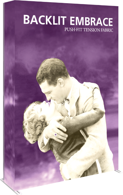Picture of Embrace 5ft Backlit Full Height Push-Fit Tension Fabric Display