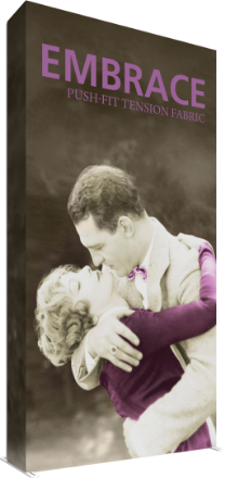 Picture of Embrace 5ft Extra Tall Push-Fit Tension Fabric Display