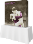 Picture of Embrace 5ft Square Tabletop Push-Fit Tension Fabric Display