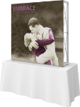 Picture of Embrace 5ft Square Tabletop Push-Fit Tension Fabric Display