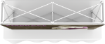 Picture of Embrace 5ft Tabletop Push-Fit Tension Fabric Display