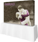 Picture of Embrace 7.5ft Tabletop Push-Fit Tension Fabric Display