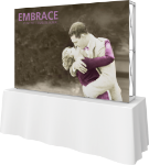 Picture of Embrace 7.5ft Tabletop Push-Fit Tension Fabric Display