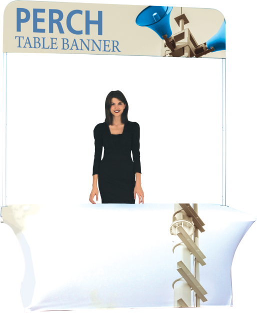 Picture of Perch 8ft Table Pole Banner
