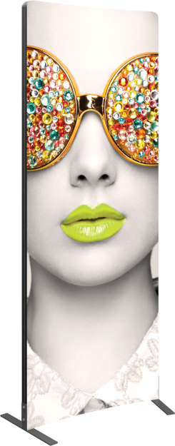 Picture of Vector Frame Curved 01 Fabric Banner Display