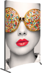 Picture of Vector Frame Curved 03 Fabric Banner Display