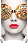 Picture of Vector Frame Curved 03 Fabric Banner Display