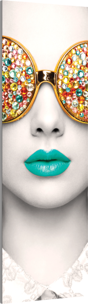 Picture of Vector Frame Edge R-02 Rectangle Fabric Poster Display