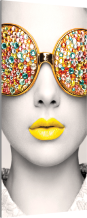 Picture of Vector Frame Edge R-04 Rectangle Fabric Poster Display