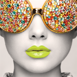 Picture of Vector Frame Edge S-03 Square Fabric Poster Display