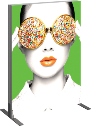 Picture of Vector Frame Light Box Rectangle 01 Fabric Banner Display