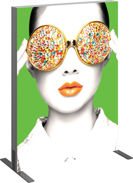 Picture of Vector Frame Light Box Rectangle 01 Fabric Banner Display