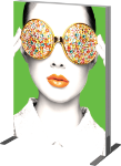 Picture of Vector Frame Light Box Rectangle 01 Fabric Banner Display