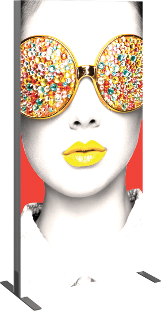 Picture of Vector Frame Light Box Rectangle 02 Fabric Banner Display