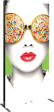 Picture of Vector Frame Light Box Rectangle 04 Fabric Banner Display