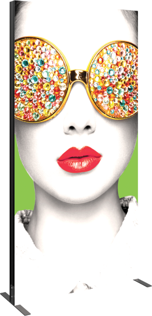 Picture of Vector Frame Light Box Rectangle 04 Fabric Banner Display