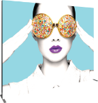 Picture of Vector Frame Light Box Rectangle 05 Fabric Banner Display