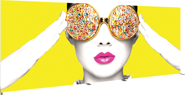 Picture of Vector Frame Light Box Rectangle 07 Fabric Banner Display