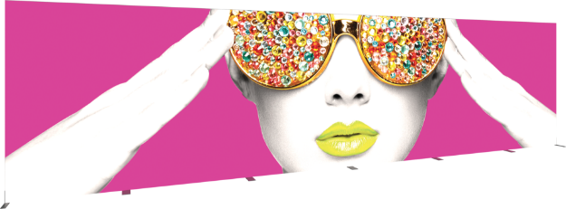 Picture of Vector Frame Light Box Rectangle 08 Fabric Banner Display