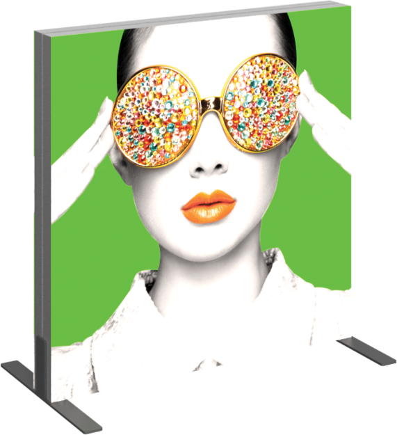 Picture of Vector Frame Light Box Square 01 Fabric Banner Display