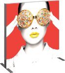 Picture of Vector Frame Light Box Square 02 Fabric Banner Display