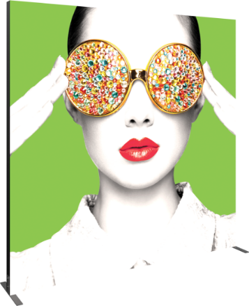 Picture of Vector Frame Light Box Square 04 Fabric Banner Display