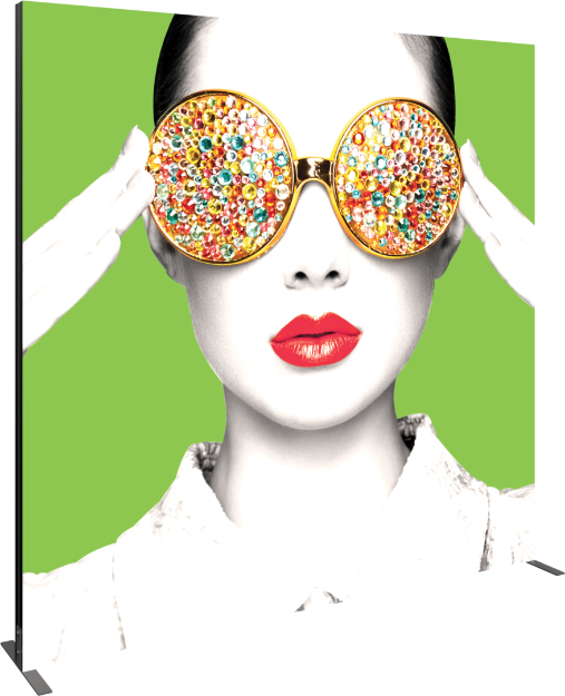 Picture of Vector Frame Light Box Square 04 Fabric Banner Display