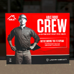 Picture of Vector Frame Rectangle 05 Fabric Banner Display