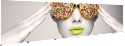 Picture of Vector Frame Rectangle 08 Fabric Banner Display