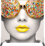 Picture of Vector Frame Square 02 Fabric Banner Display