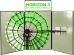 Picture of Horizon 3 Tabletop Folding Panel Display