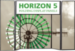 Picture of Horizon 5 Tabletop Folding Panel Display