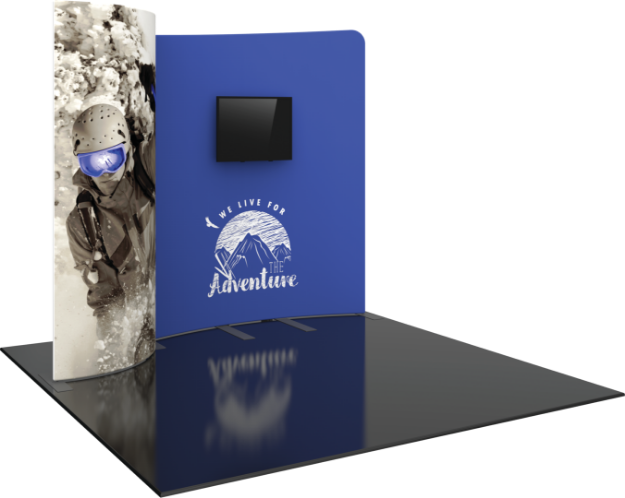 Picture of Formulate Designer Series 10ft Fabric Backwall Kit 01